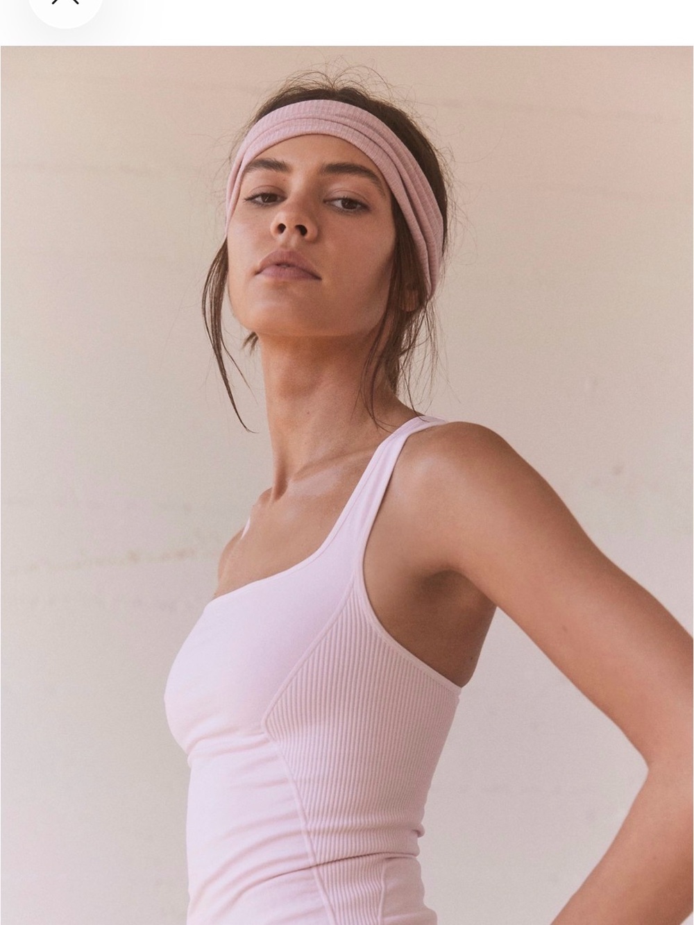 FP Movement by Free People Good Karma Long Tank Top in Blue Sz XS/S